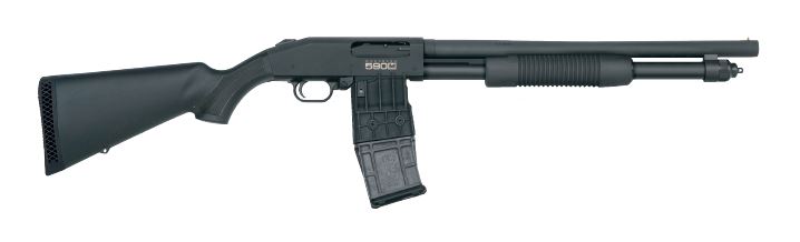 MOSSBERG 590M MAG-FED 12/18.5 SYN 2.75"-img-0