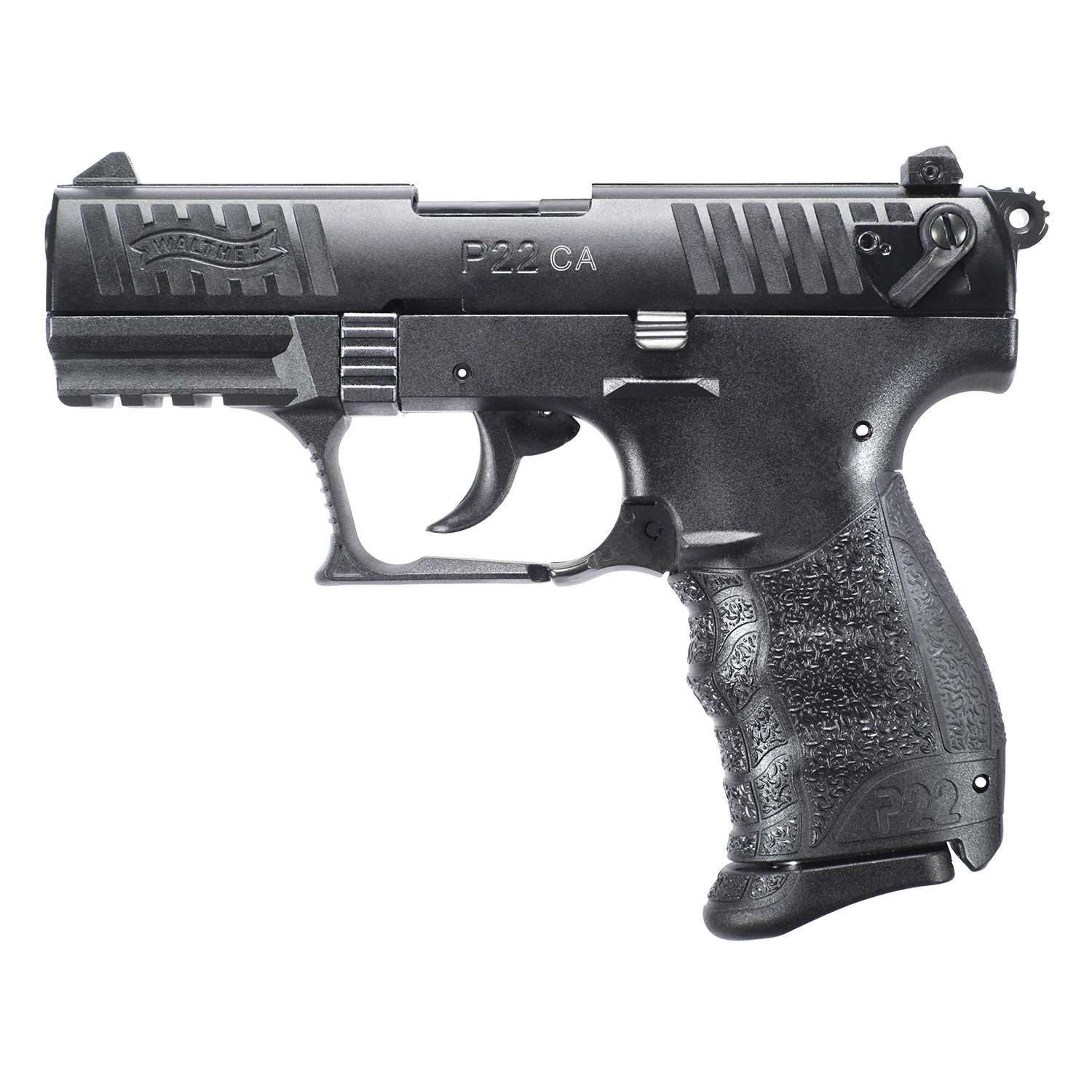 Walther 5120333 P22 22 LR 3.42" Black Semi-Auto Pistol-img-0