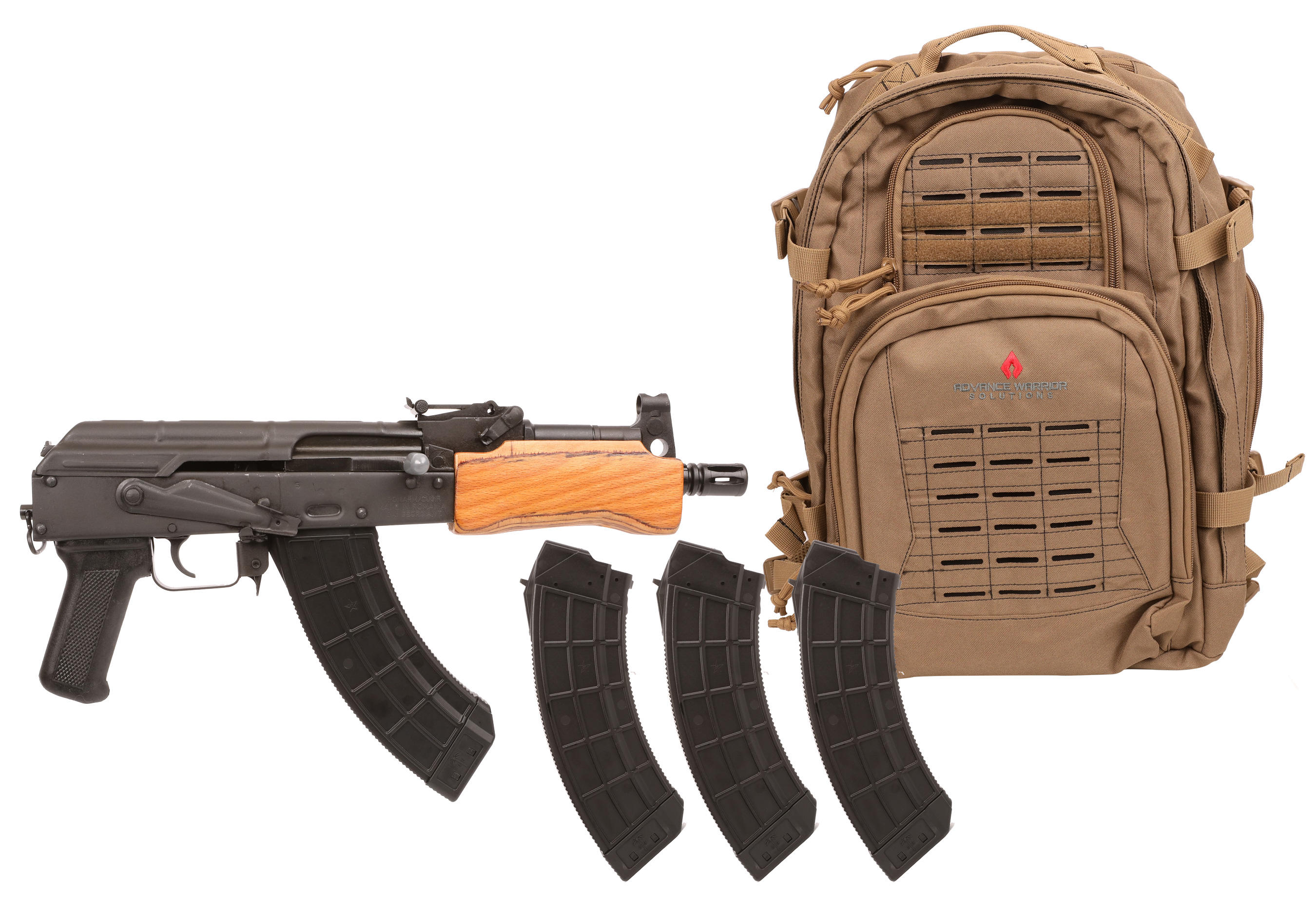 CENTURY ARMS MINI DRACO 7.62X39 TAN PKG - Semi Auto Pistols at ...