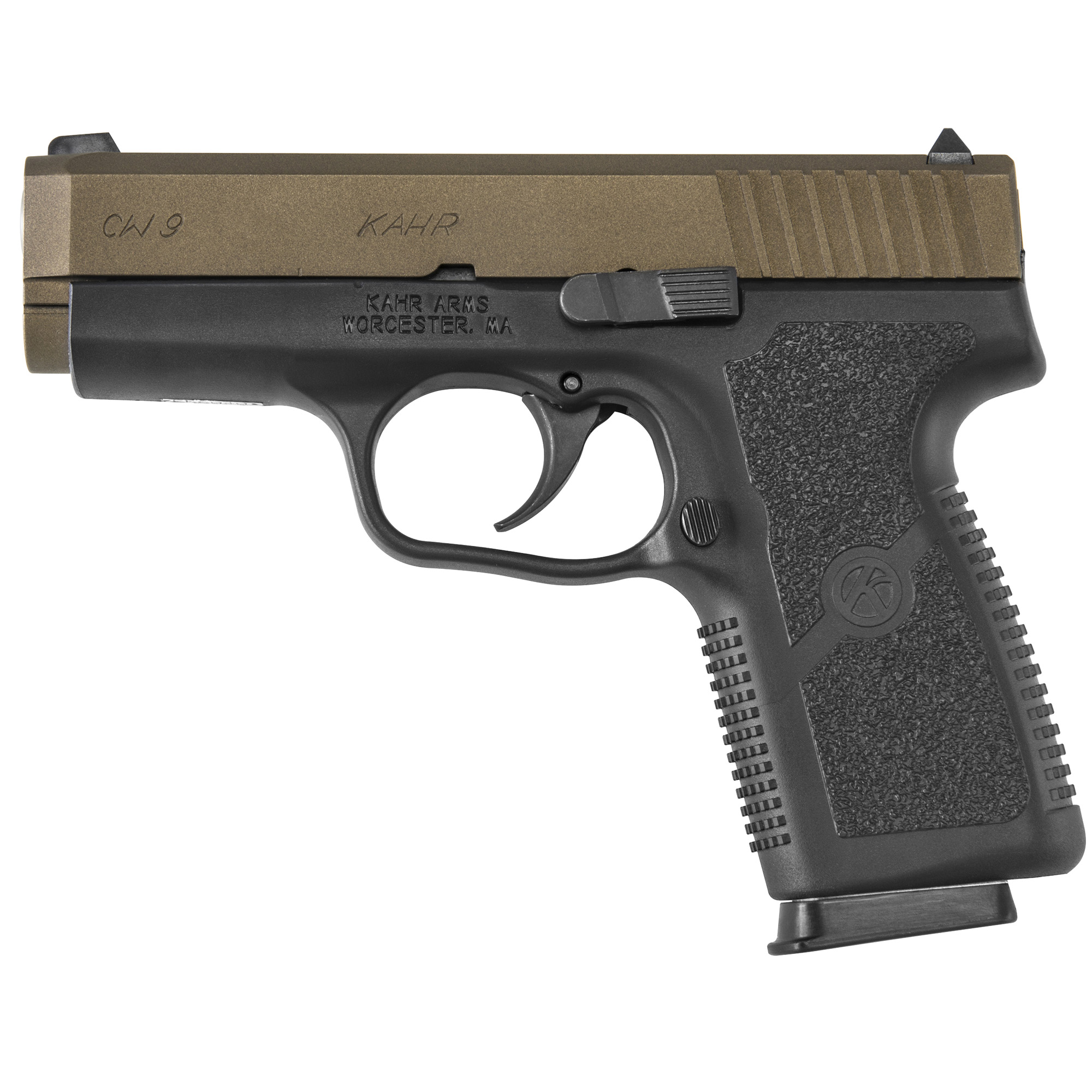KAHR ARMS CW9 9MM BRONE/BLK 3.6" 7+1 #-img-0