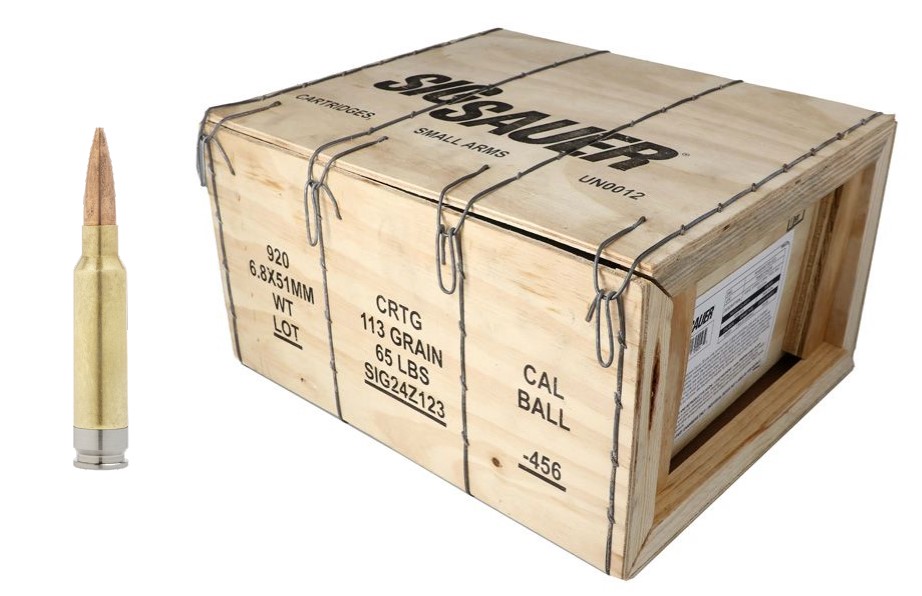Sig sauer ammo 6 8x51 hybrid ball 920rd rifle ammunition at gunbroker