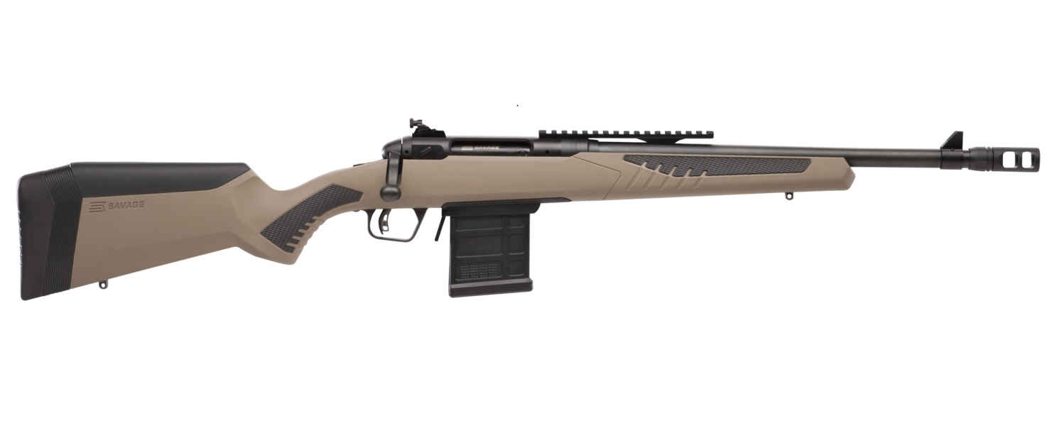 SAVAGE ARMS 110 SCOUT 223REM BL/FDE 10RD #-img-1