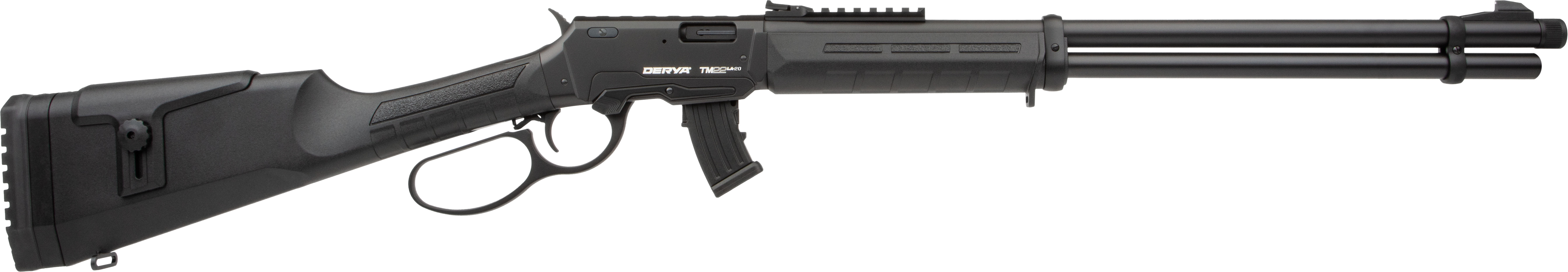 Rock Island Armory TM22 Lever 22LR BLK 20″ 10+1